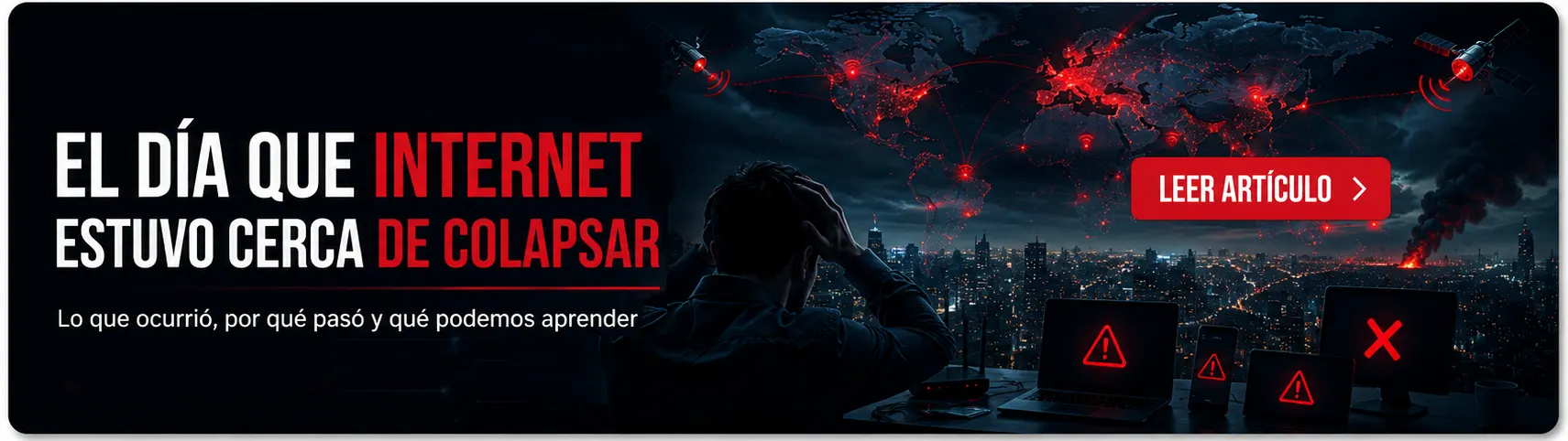 El día que internet estuvo cerca de colapsar